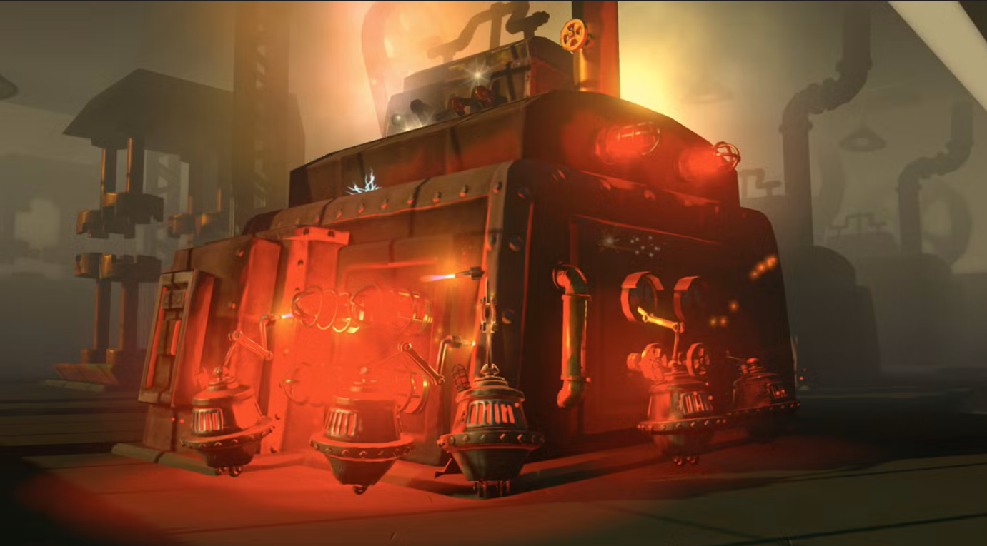 Factory machine render by Shawn Witt
