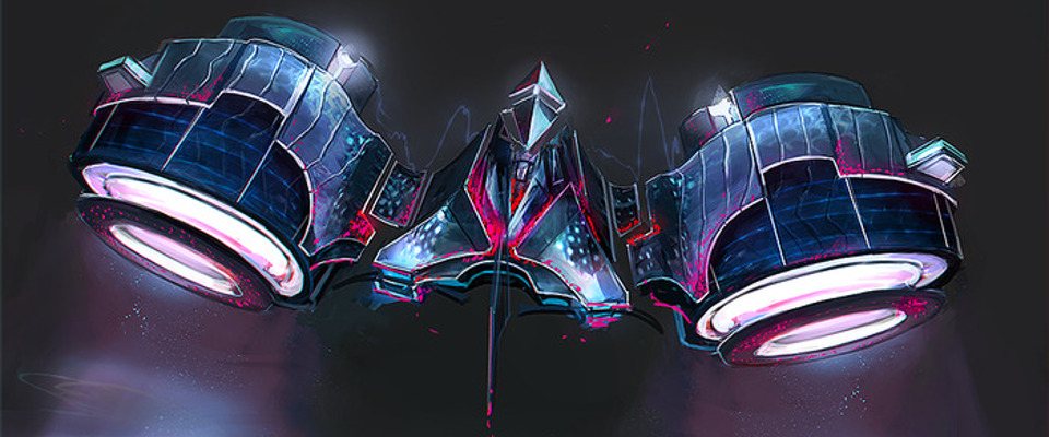 Beat blaster concept, drawn by Lauren Saint-Onge