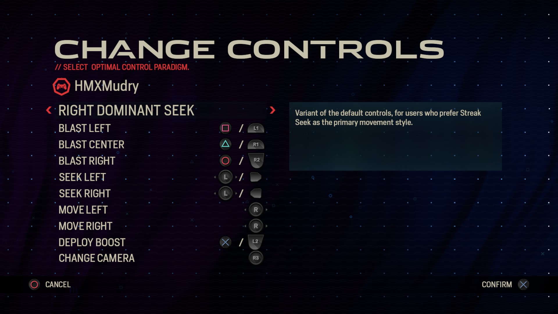 Controls UI