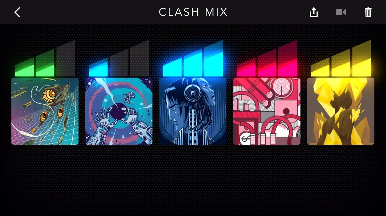Freestyle mode, UI design by Brian Ralphs