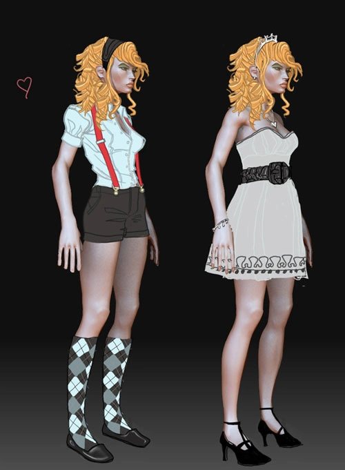 Miss Aubrey, concept by Matt Perlot