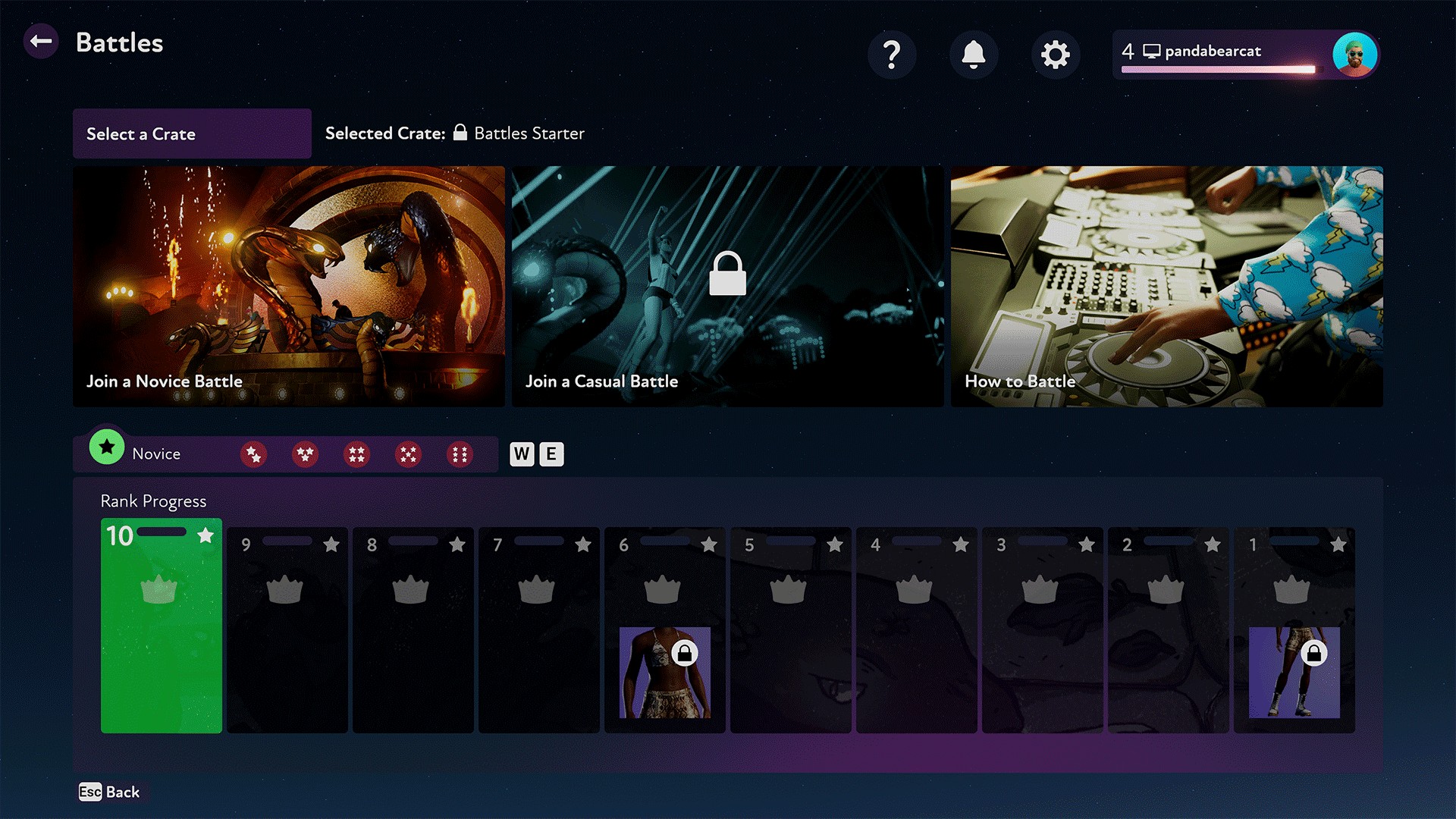 Battles UI