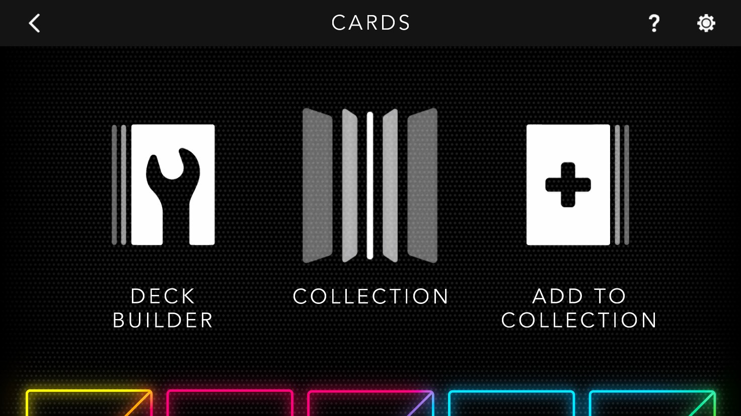 App collection, UI design by Brian Ralphs
